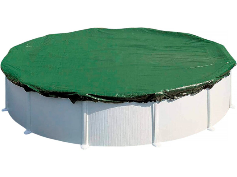 Copertura invernale per piscine rotonde - Ø 4,50 m - Verde