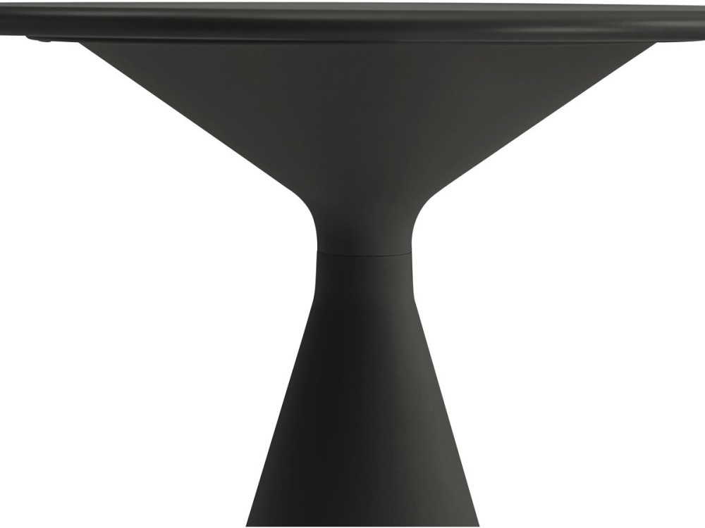 Tavolo bistrot da giardino ⌀80 cm "Néora" - Nero