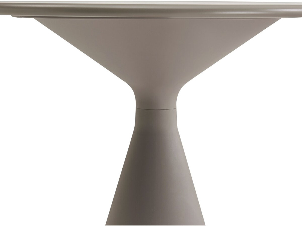 Tavolo bistrot da giardino ⌀80 cm "Néora" - Taupe
