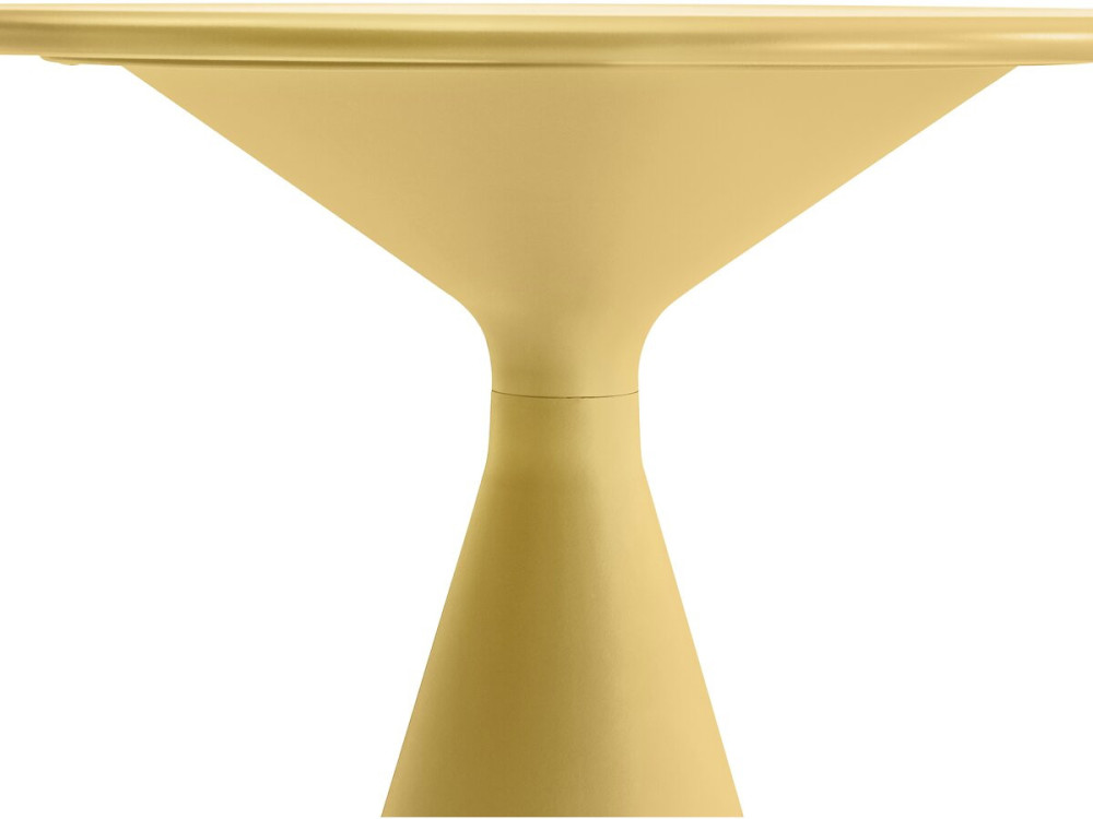 Tavolo bistrot da giardino ⌀80 cm "Néora" - Giallo