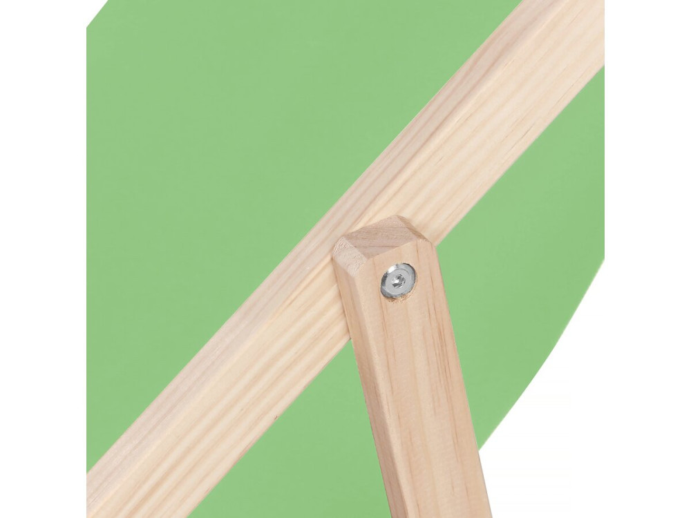 Set di 2 sedie a sdraio in legno "Chilean" - 107 x 56.5 x 81 cm - Verde