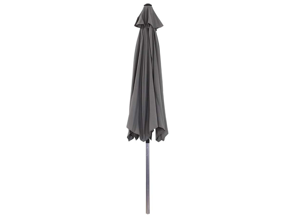 Ombrellone da giardino a palo centrale in alluminio "Sol" - Rontondo  - Ø 3m - Gris
