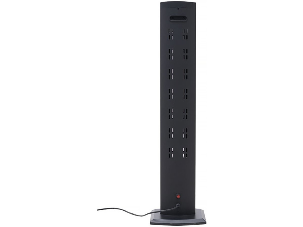 Riscaldatore elettrico radiante "Tornado" - 2000W - Nero