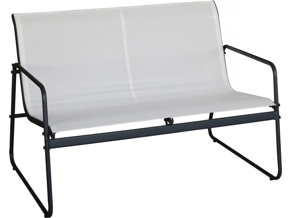 Set di mobili da giardino in metallo "Fortaleza" - 4 posti - Beige