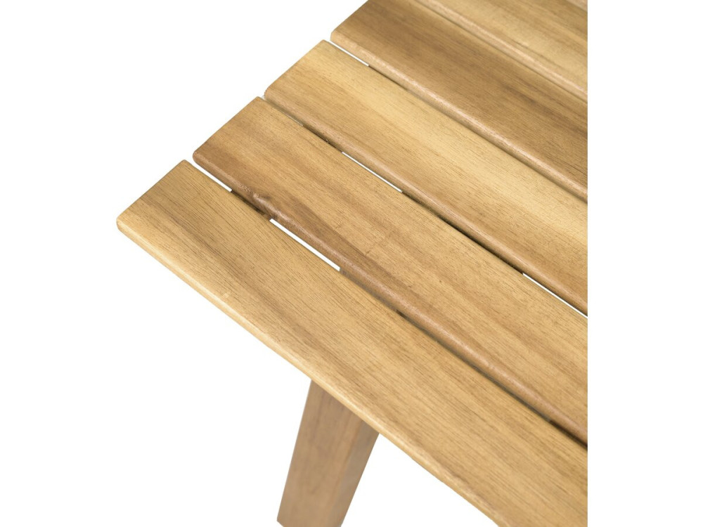 Set di mobili da giardino in legno "Beckham" con cuscini - 4 posti - Beige