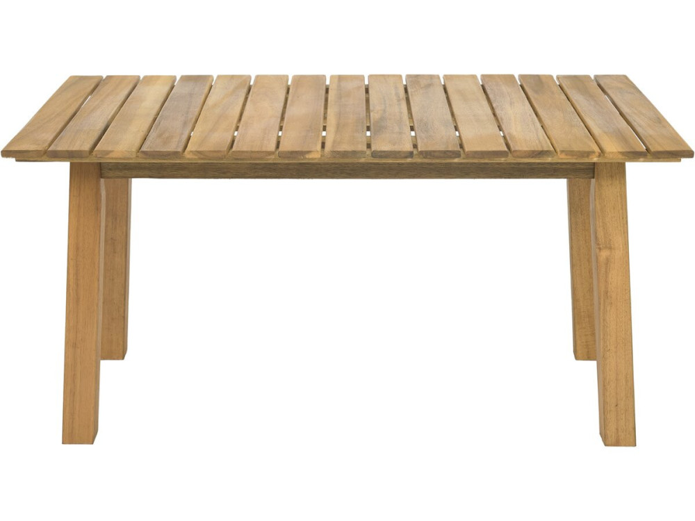 Set di mobili da giardino in legno con cuscini "Beckham" - 4 posti - Grigio
