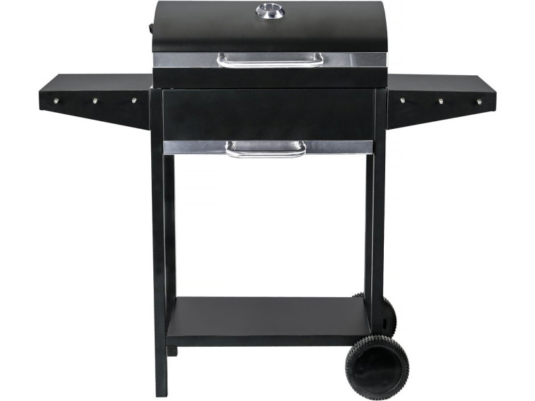 Barbecue a carbonella "Bizon" - 119 x 50 x 101 cm - Nero