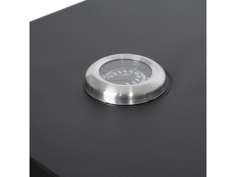 Forno per pizza al barbecue "Pizzello" - 40 x 35 x 28 cm - Nero
