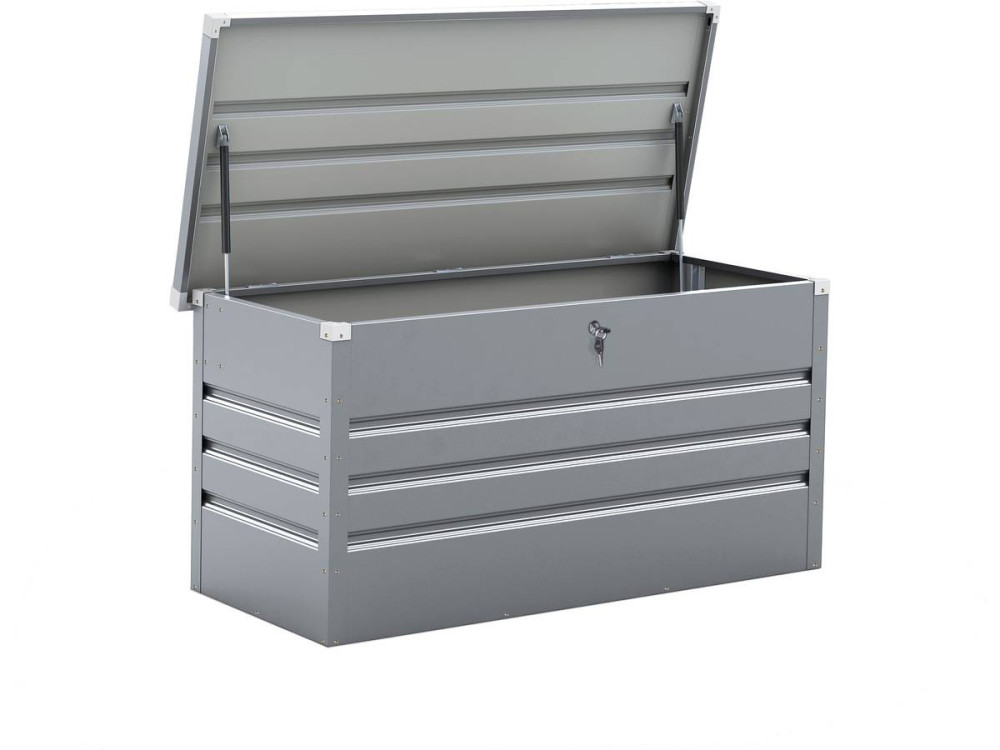 Cassa da giardino "Store" - Argento