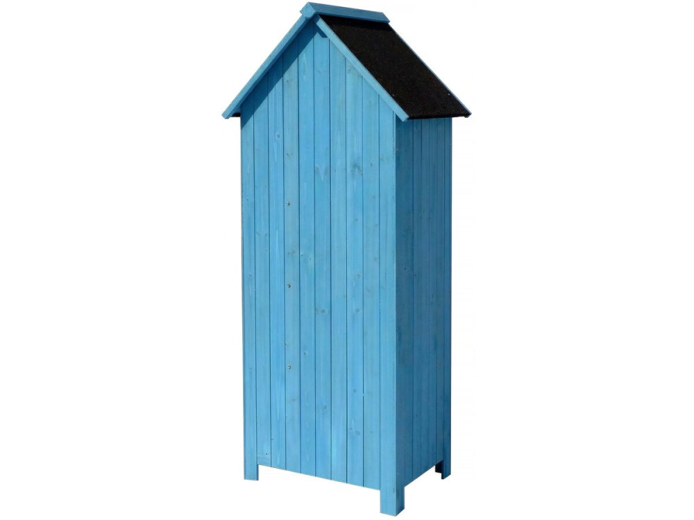Mobile da giardino “Cabanon” - 77 x 54,5 x 179 cm - Blu cielo