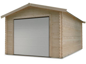 Garage in legno "tradizionale" - 18,19 m² - 3,58 x 5,08 x 2,82 m - 28 mm