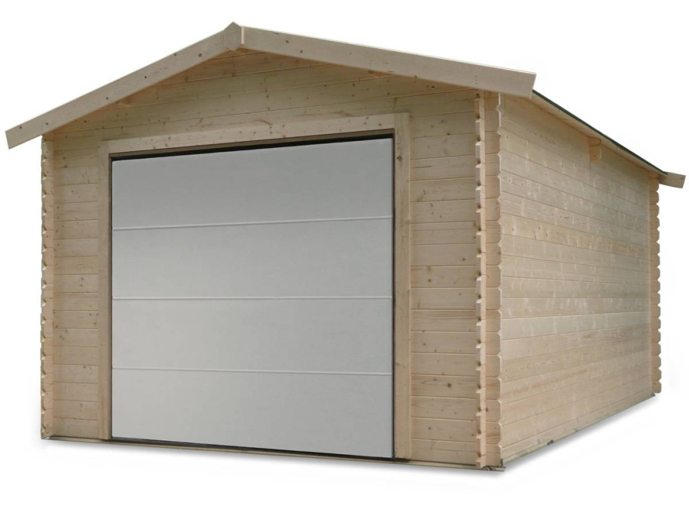 Garage in legno "tradizionale" - 18,19 m² - 3,58 x 5,08 x 2,82 m - 28 mm