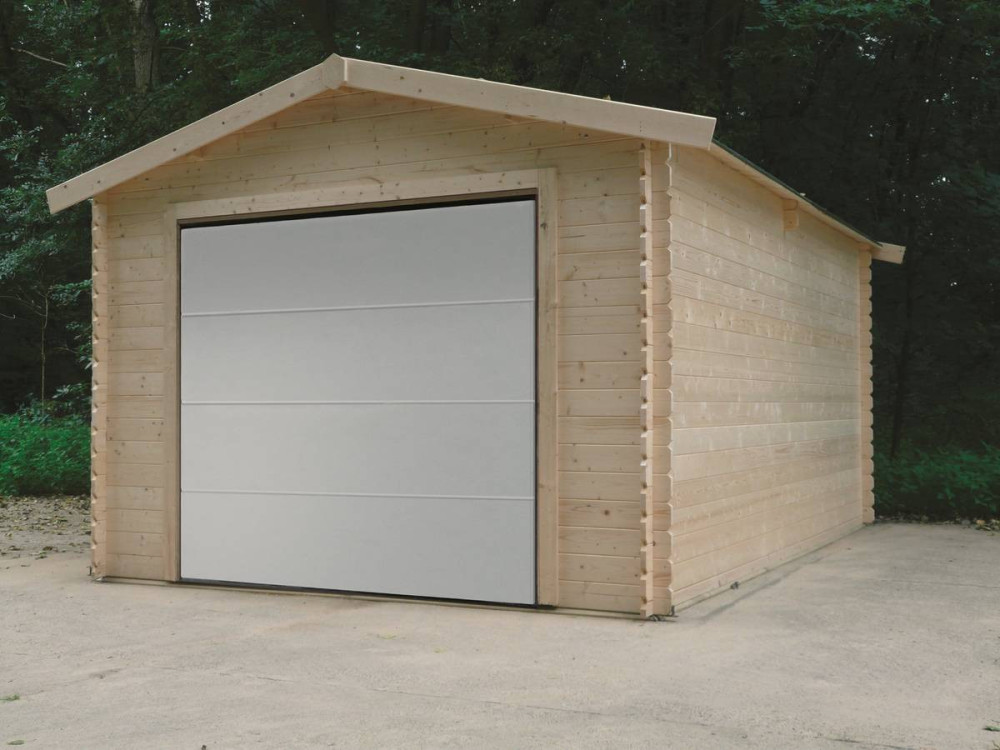 Garage in legno "tradizionale" - 18,19 m² - 3,58 x 5,08 x 2,82 m - 28 mm