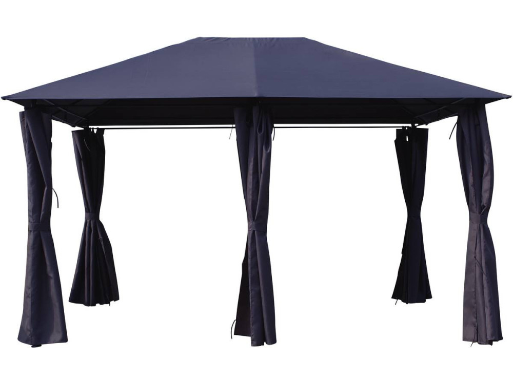 Tela e tendaggi per pergola "Rosita - 3 x 4 m  - Grigio