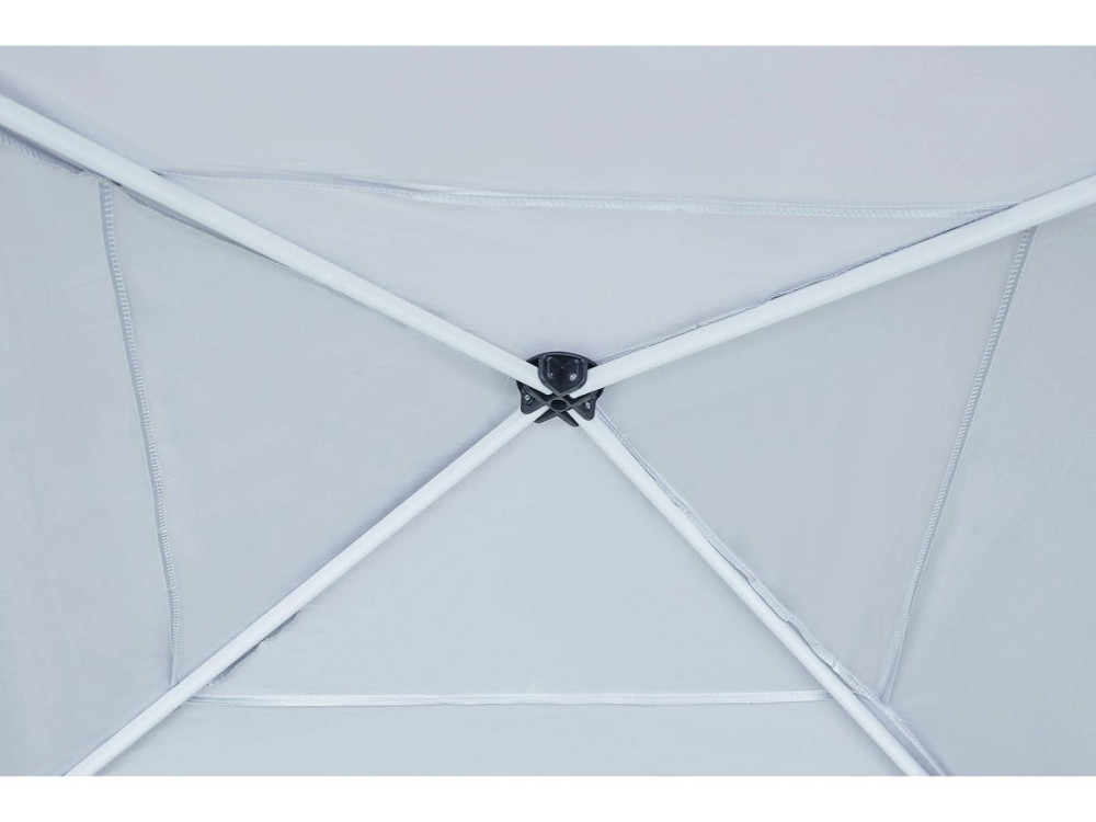 Gazebo da giradino "Svetlana 3" - 9 m² - 3 x 3 m - Bianco