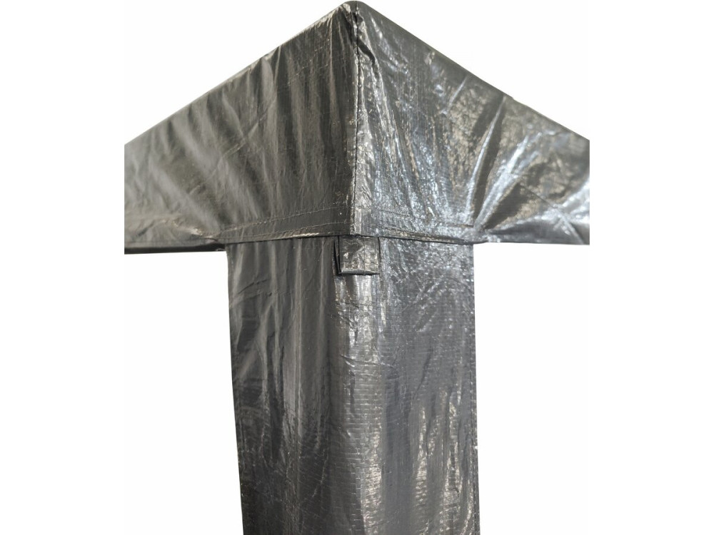 Pergolato da giardino "Natacha 3" - 3 x 3 m - Grigio