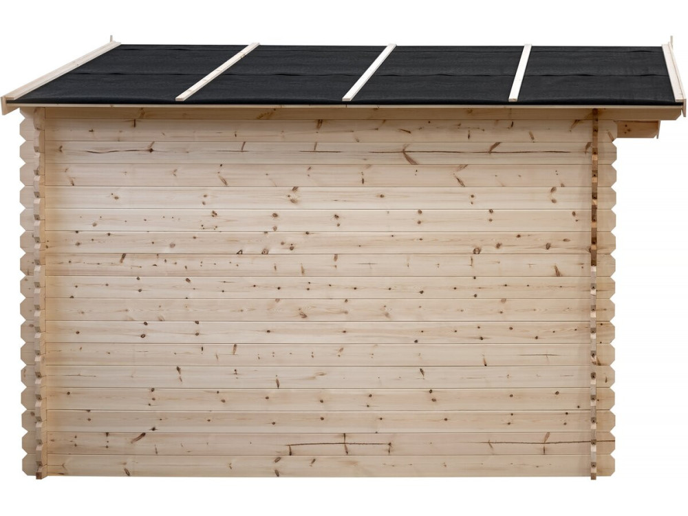 Casetta da giardino in legno "Oz" da 14 m² - 388 x 298 x 225 cm - 28 mm