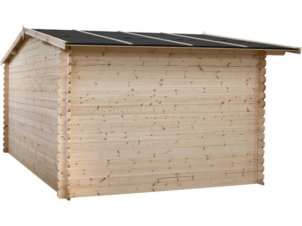 Casetta da giardino in legno "Oz" da 14 m² - 388 x 298 x 225 cm - 28 mm