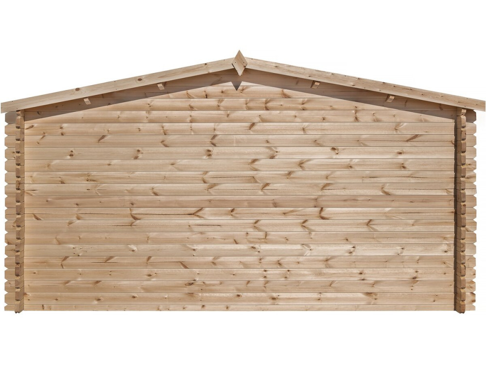Casetta da giardino in legno "Alex" - 20,20 m² - 4,80 x 4,00 x 2,39 m - 28 mm
