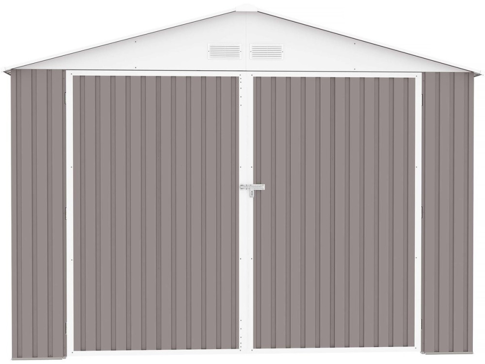 Garage in metallo NEVADA con porta battente - 18,56 m²