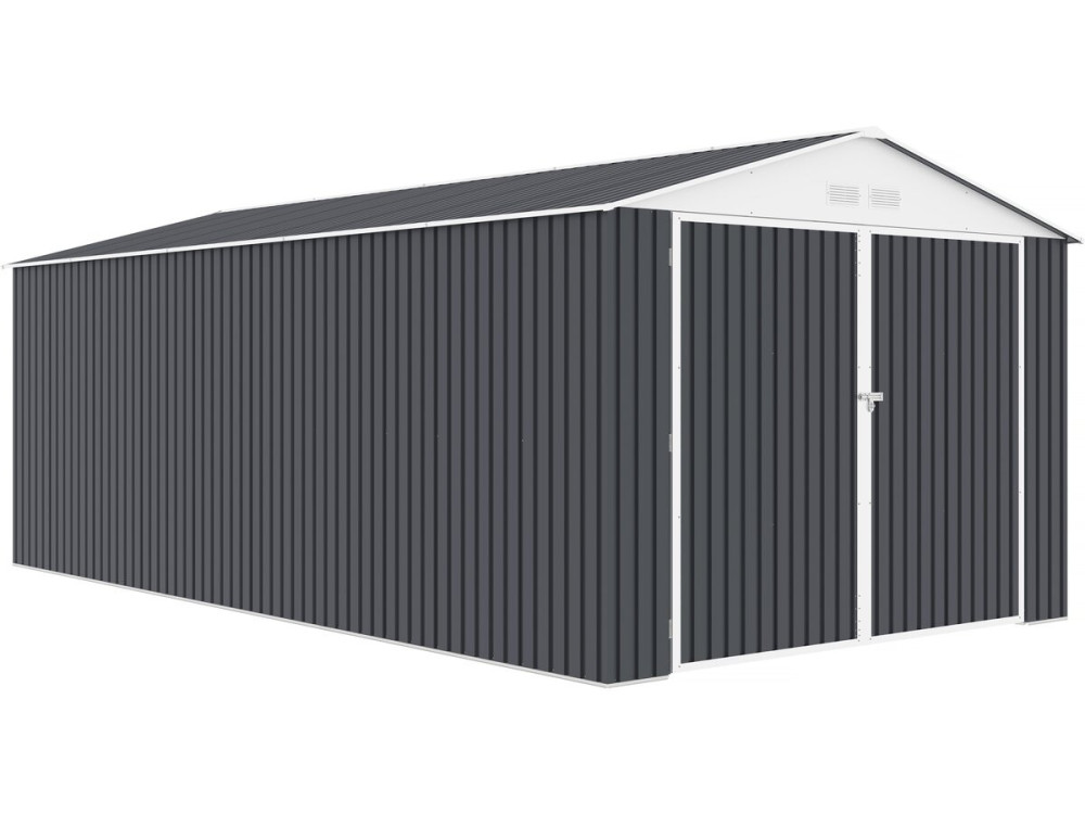 Garage in metallo "Houston" - 18,56 m² - Antracite