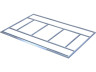 Base per capanno da giardino "Dallas"  5,29 M²