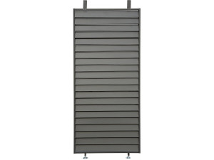 Persiana in acciaio zincato "Clifford" per pergola bioclimatica - 92 x 4 x 208 cm - Grigio