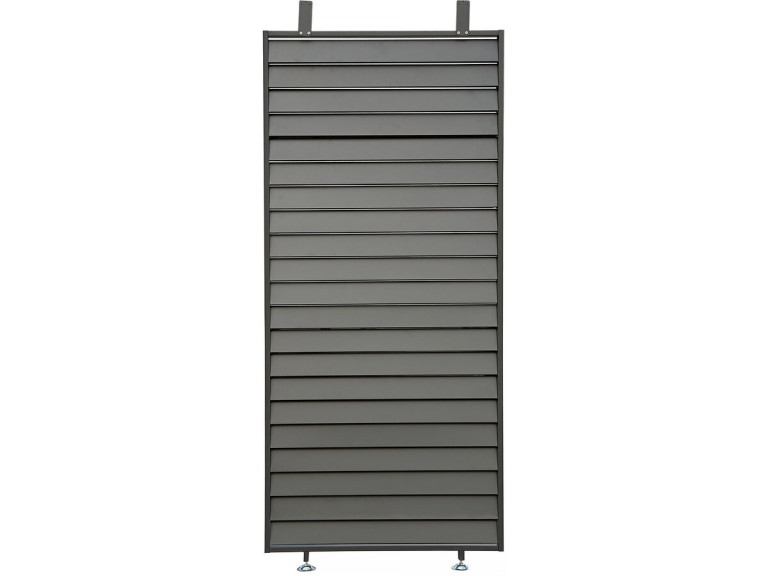 Persiana in acciaio zincato "Clifford" per pergola bioclimatica - 92 x 4 x 208 cm - Grigio