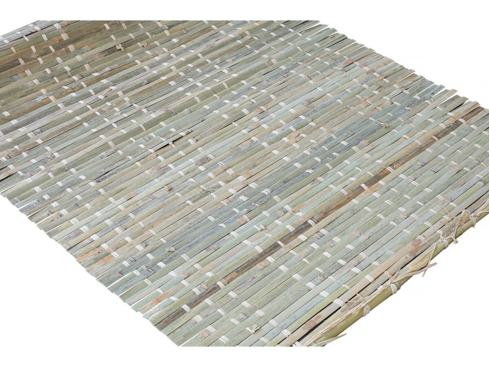 Rotolo di bambù 210 x 210 cm con filo di cotone "Haya".