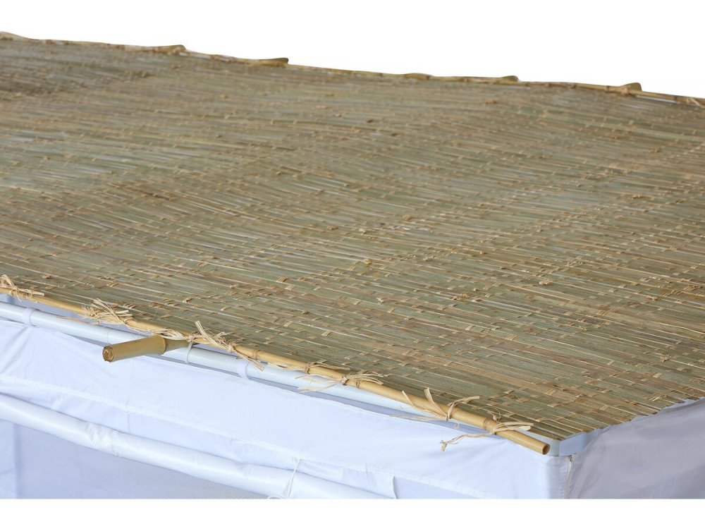 Rotolo di bambù 160 x 310 cm con filo di cotone “Haya”.