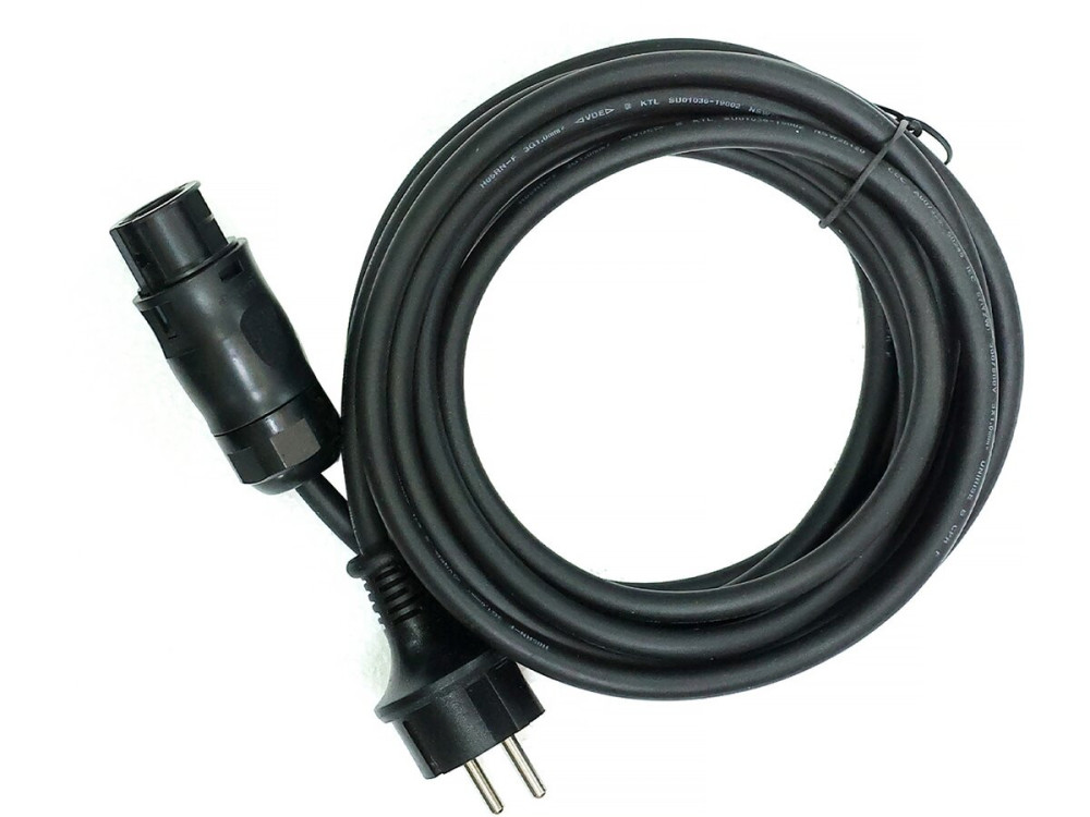 Set di 2 pannelli solari flessibili plug and play - 400 w "Urban center" - Nero