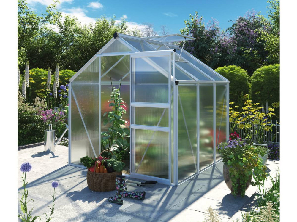 Serra da giardino in policarbonato "Hortensia" 3,65m²