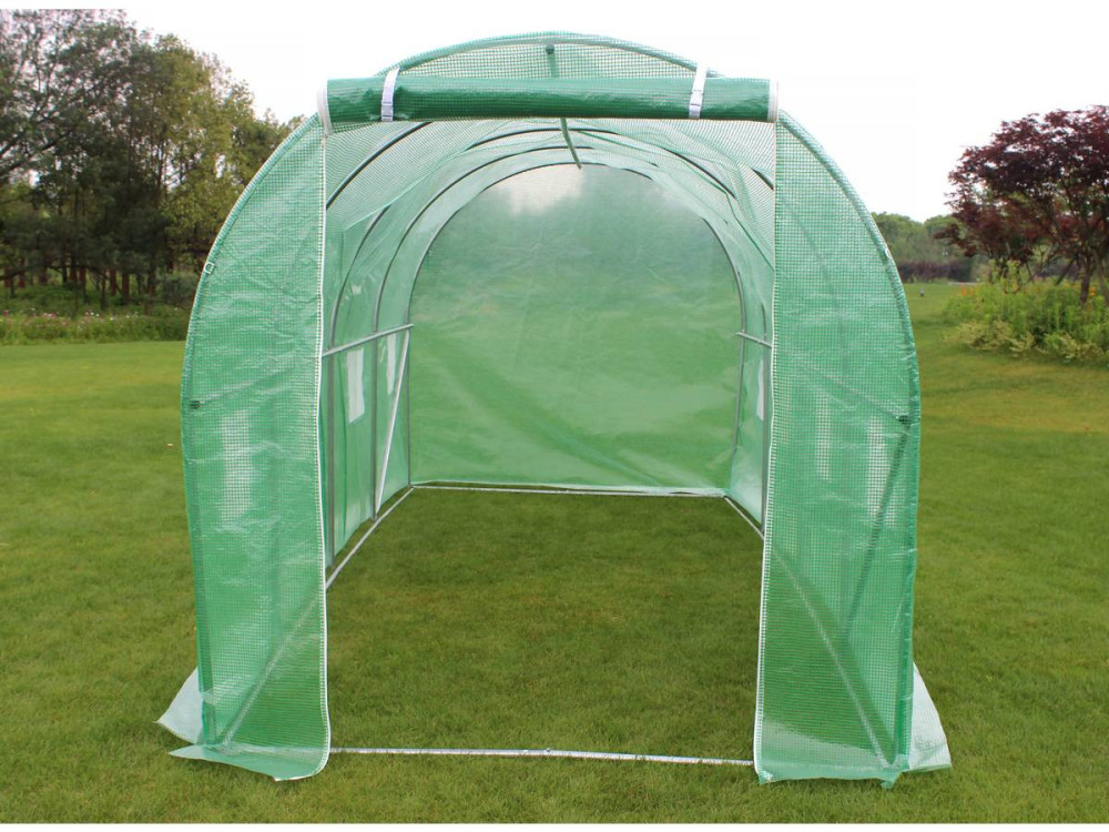 Serra tunnel da giardino ALTHEA - 9m² - 4.5 x 2 x 2 m