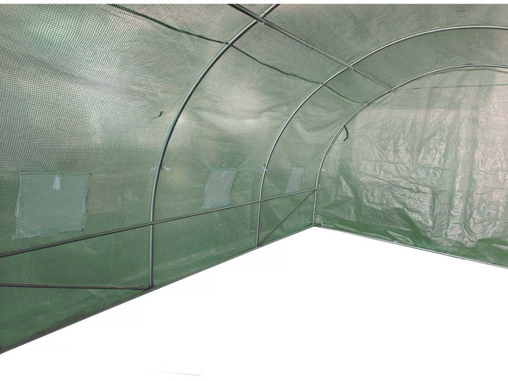 Serra da giardino a tunnel "Lys" - 12 m² - 140 g - Verde