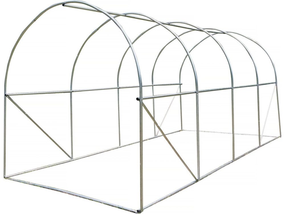 Serra a tunnel da giardino "Lys" - 9 m² - 130 g - Verde
