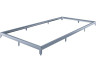 Base in acciaio zincato per serra "Basilic" - 7,03 m² - Grigio