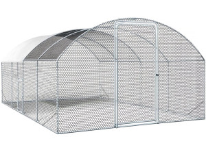 15 m² di pollaio a cupola "Cocorico" - 5 x 3 m - acciaio zincato