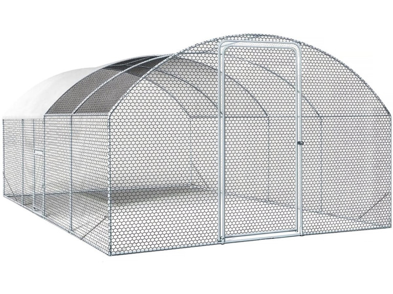 15 m² di pollaio a cupola "Cocorico" - 5 x 3 m - acciaio zincato