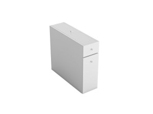 Mobile da bagno in legno "Calencia" - 60 x 19 x 55 cm - Bianco
