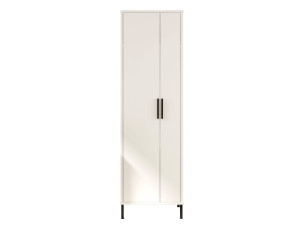 Armadio multifunzionale in legno "Jienna" - 50 x 36 x 165 cm - Bianco