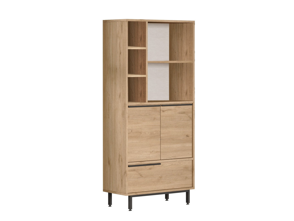 Armadio in legno "Calvin" - 74 x 35 x 161 cm - Marrone