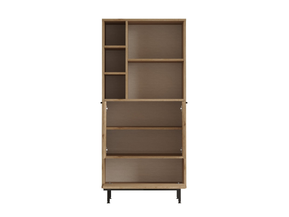 Armadio in legno "Calvin" - 74 x 35 x 161 cm - Marrone