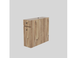 Mobiletto in legno "Calencia" - 20 x 60 x 55 cm - Marrone