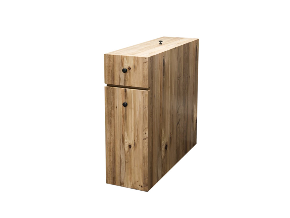 Mobiletto in legno "Calencia" - 20 x 60 x 55 cm - Marrone