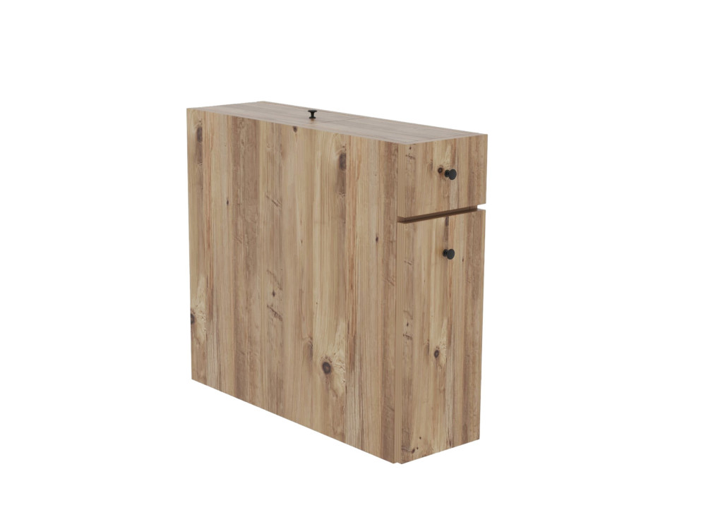 Mobiletto in legno "Calencia" - 20 x 60 x 55 cm - Marrone