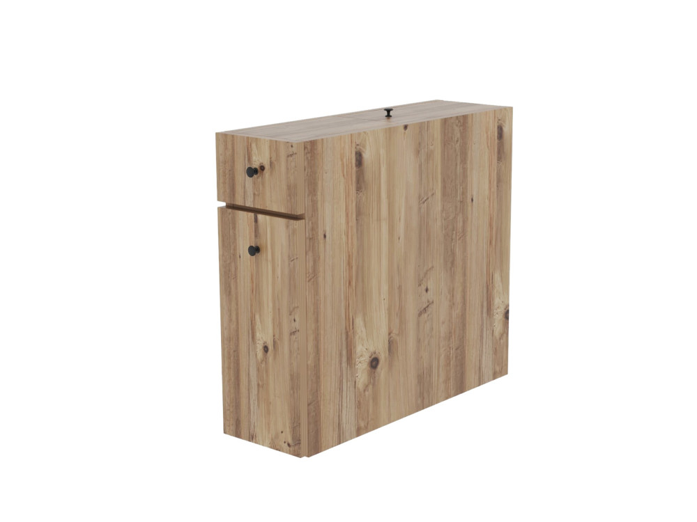 Mobiletto in legno "Calencia" - 20 x 60 x 55 cm - Marrone
