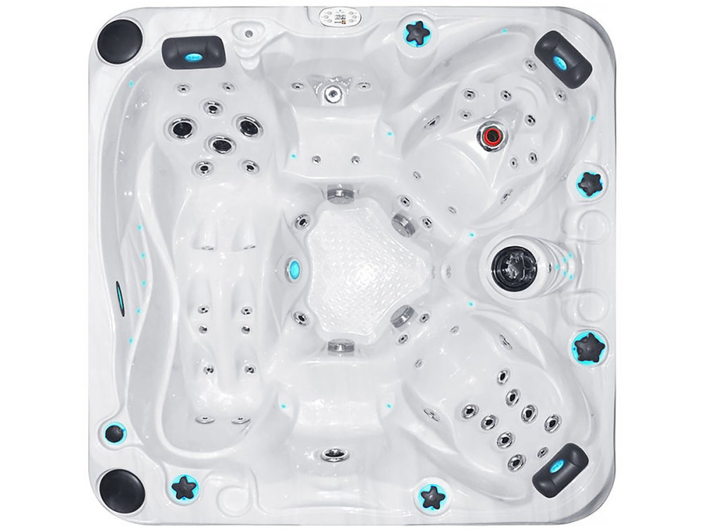 Spa " Solace " - 4 posti + 1 reclinabile - 2,13 x 2,13 x 0,91 m
