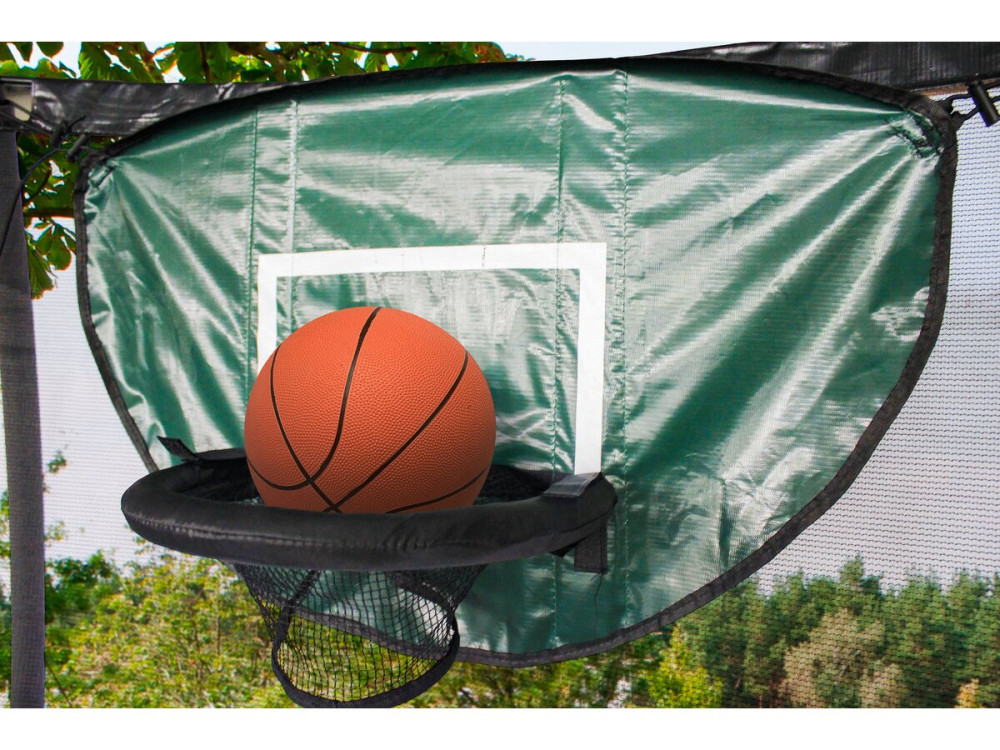Canestro da basket universale per tappeto elastico "Loopy" - Verde