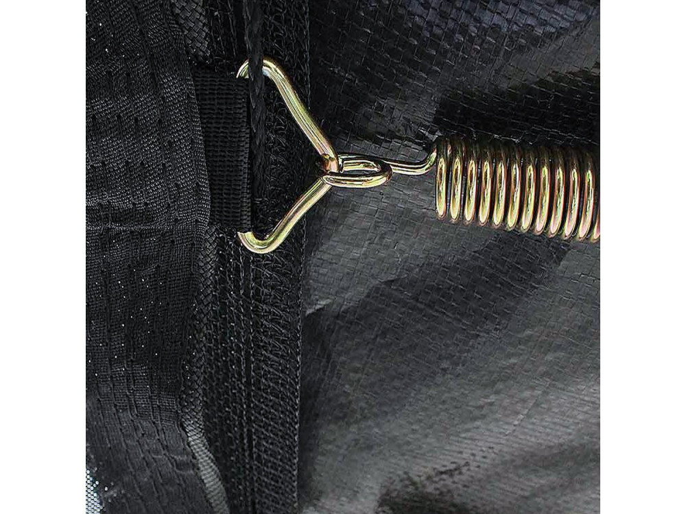 Trampolino con rete interna e cestino "Jumper" Ø2,44 - Grigio