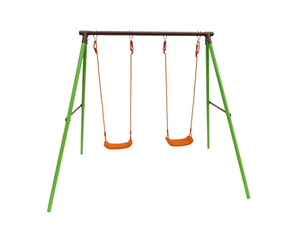 Altalena acciaio "Polo" - doppio - 1.95m
